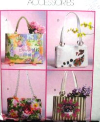 4883 MCCALLS BIG HANDBAGS AND TOTES PATTERN
